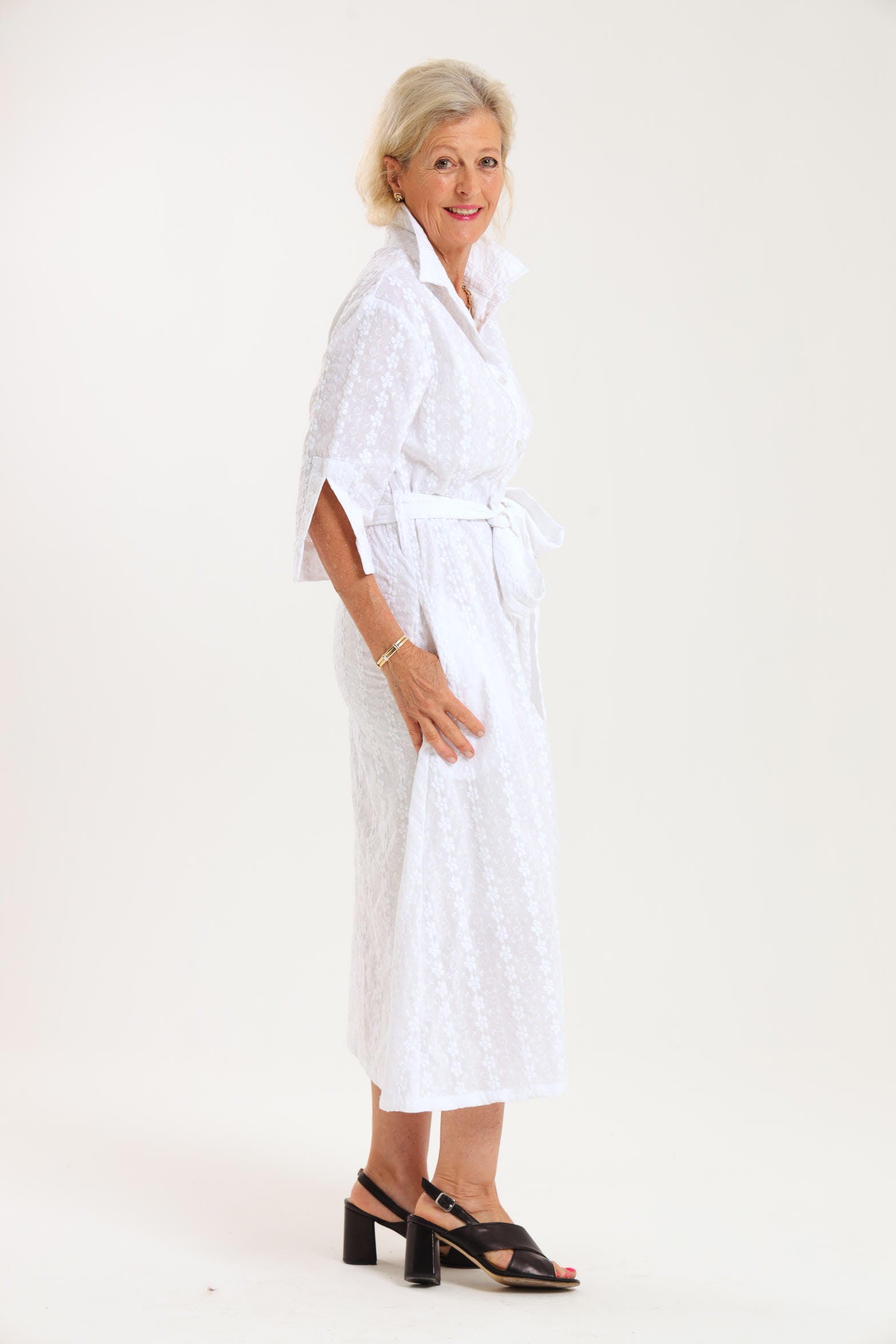 Spring Shirt-Waister- White