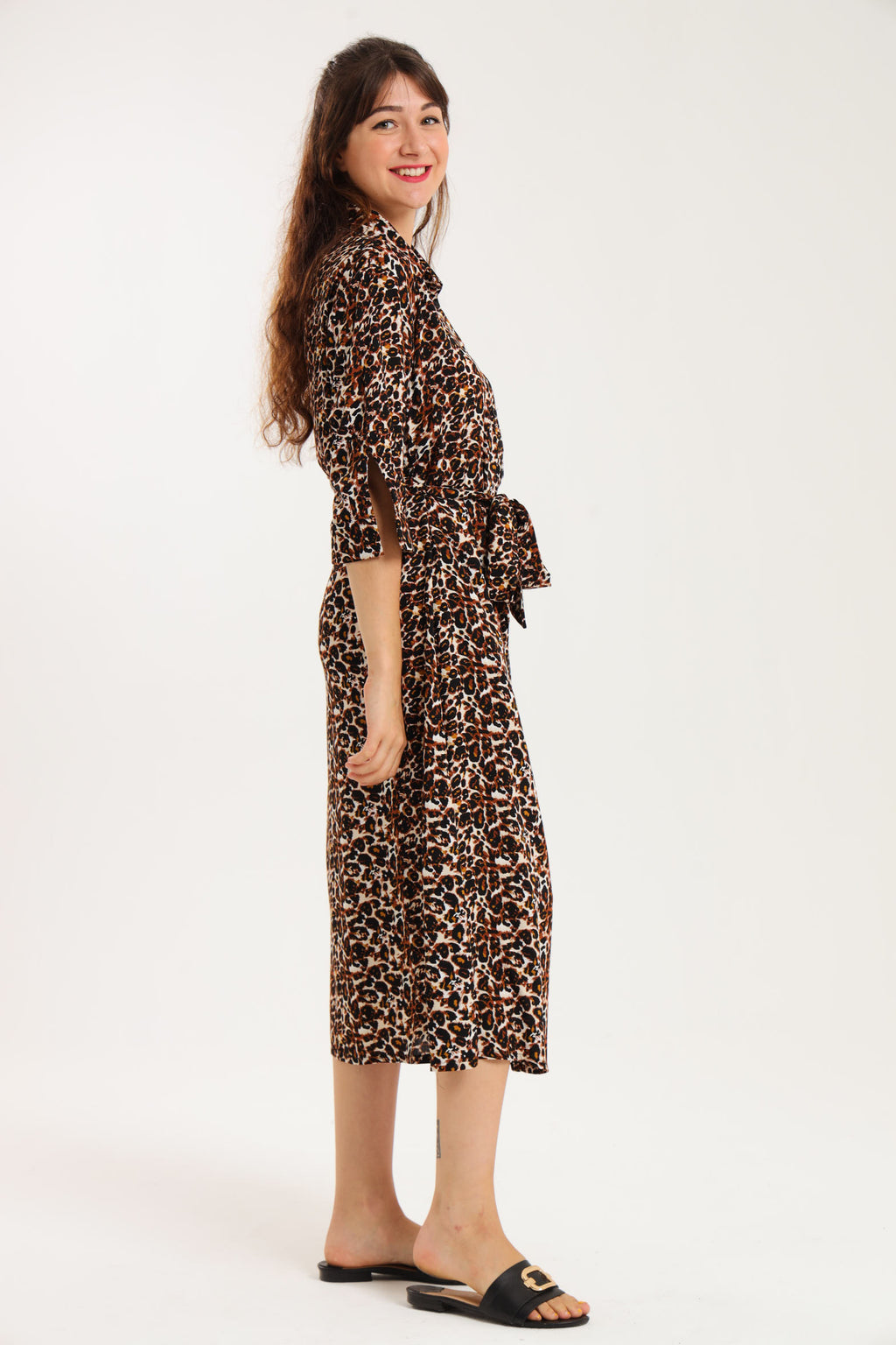 Spring Shirt-Waister- Leopard
