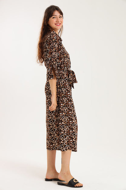 Spring Shirt-Waister: Leopard