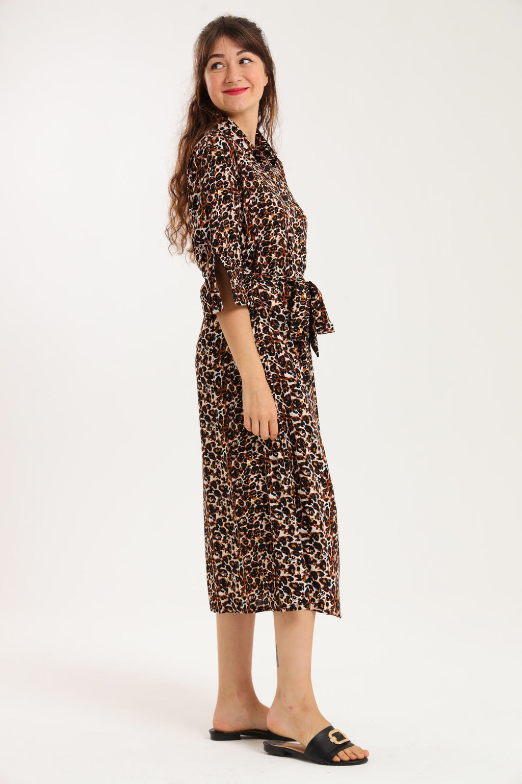 Spring Shirt-Waister- Leopard