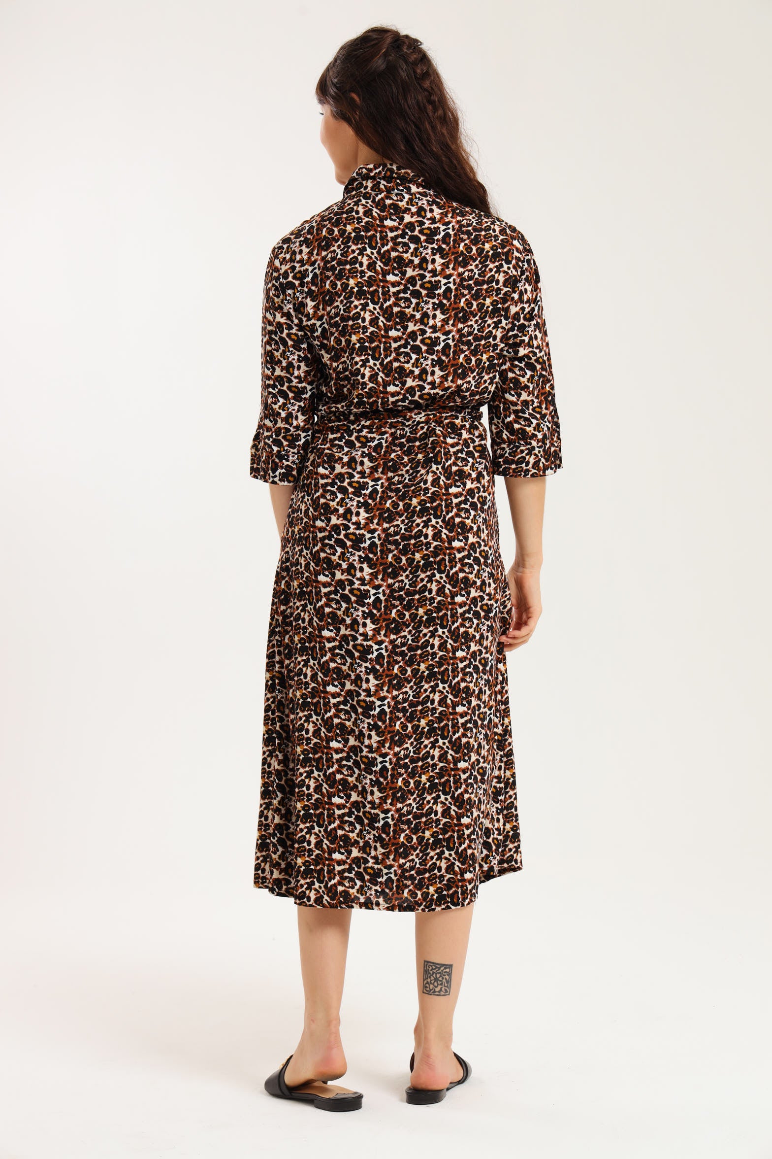 Spring Shirt-Waister- Leopard