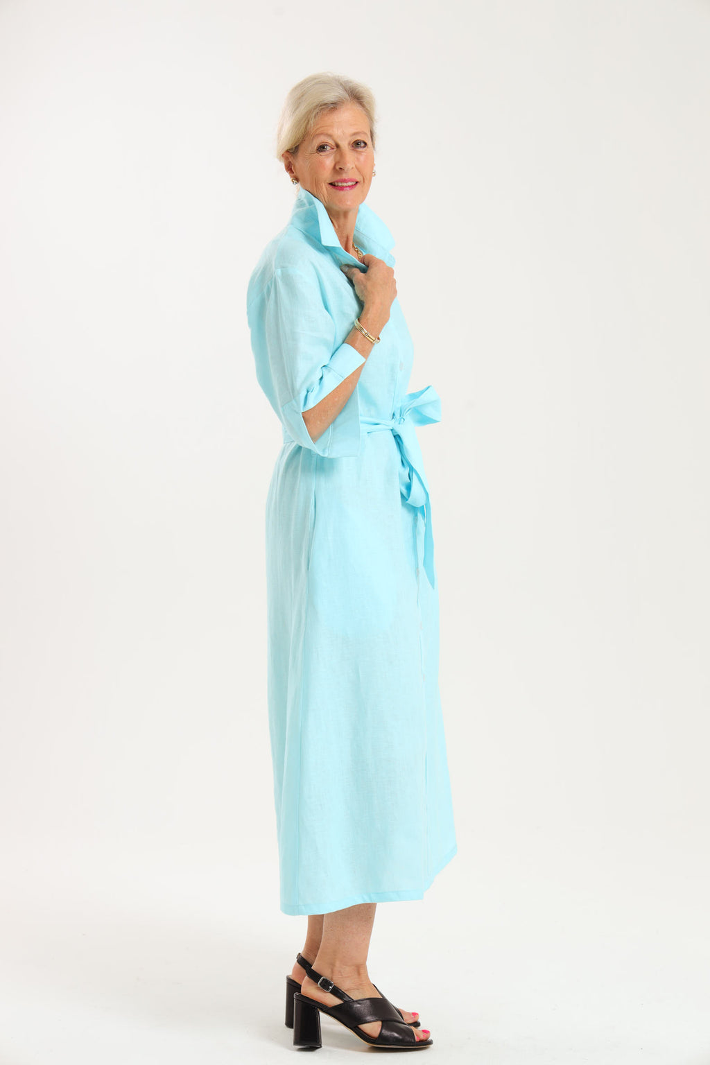 Spring Shirt-Waister- Turquiose