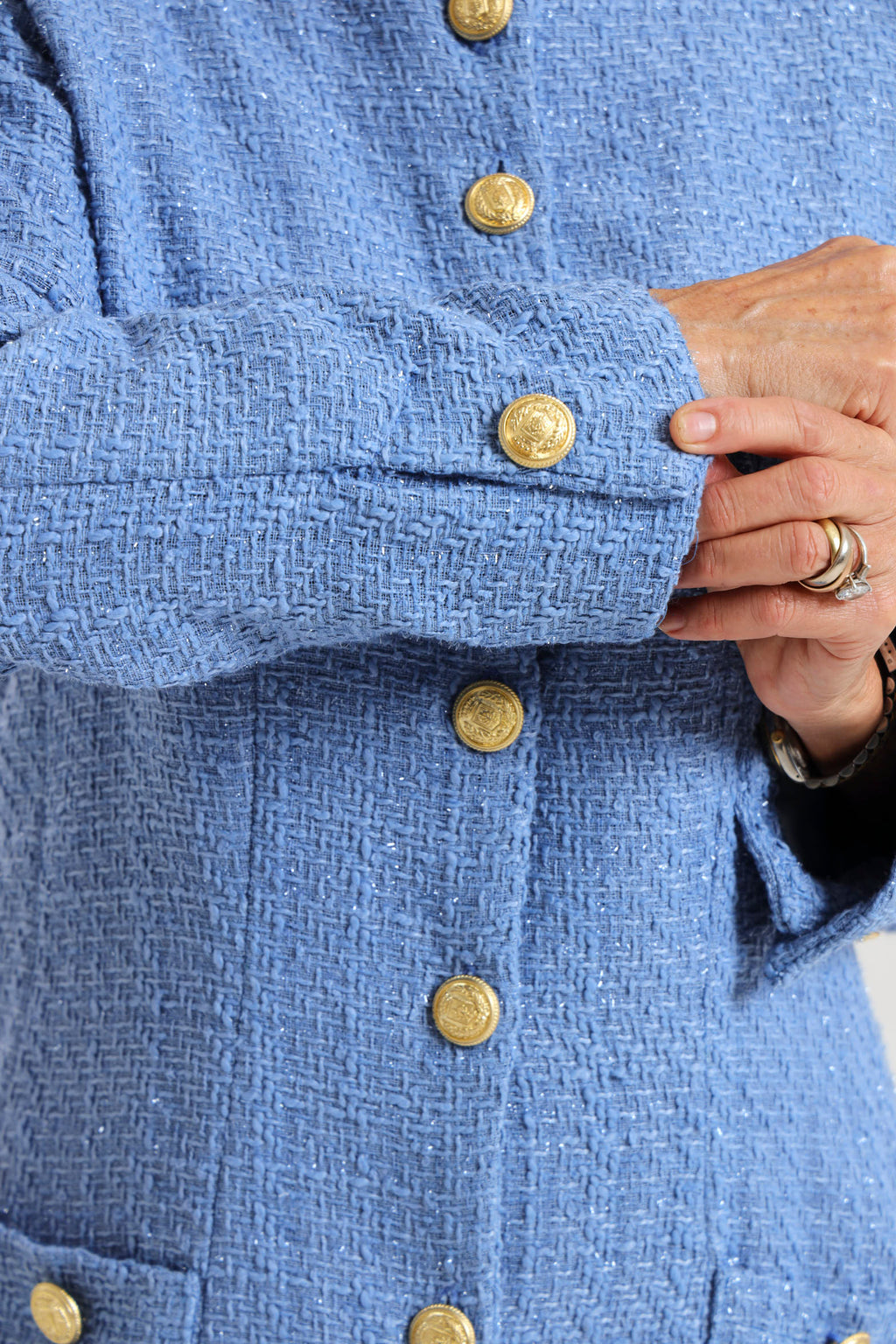 Star Jacket- Blue