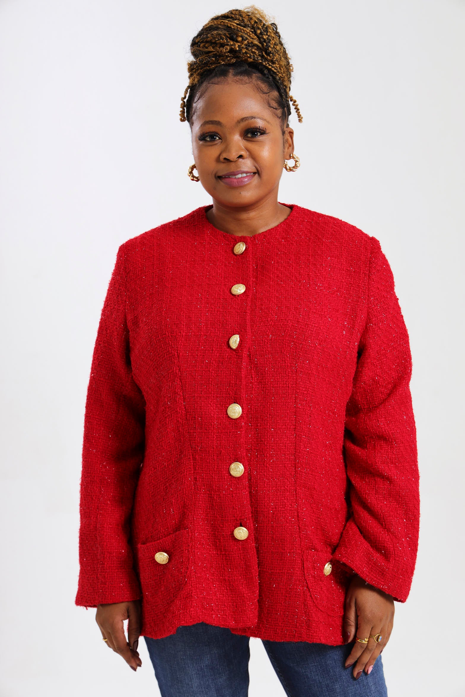 Star Jacket- Red
