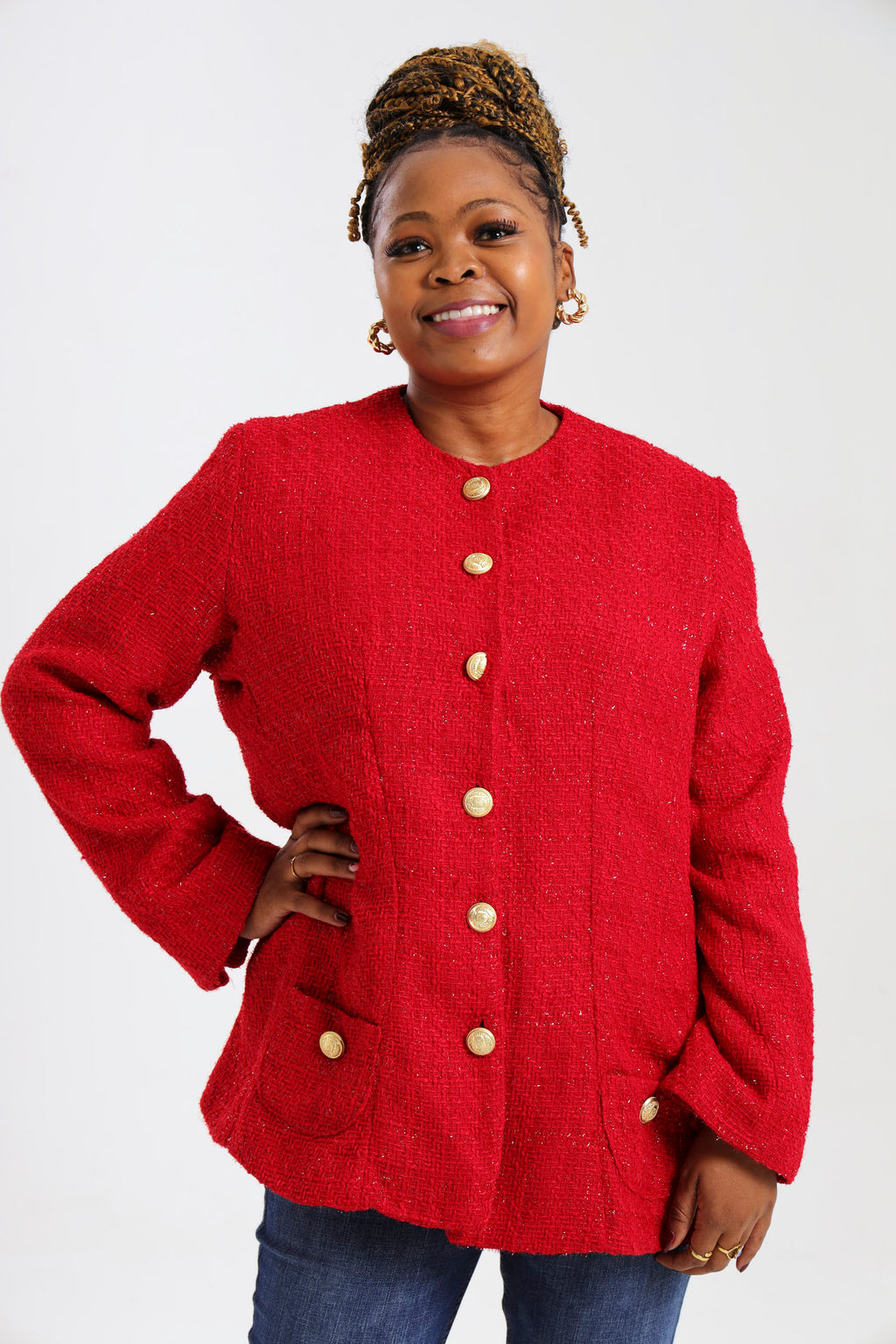 Star Jacket- Red