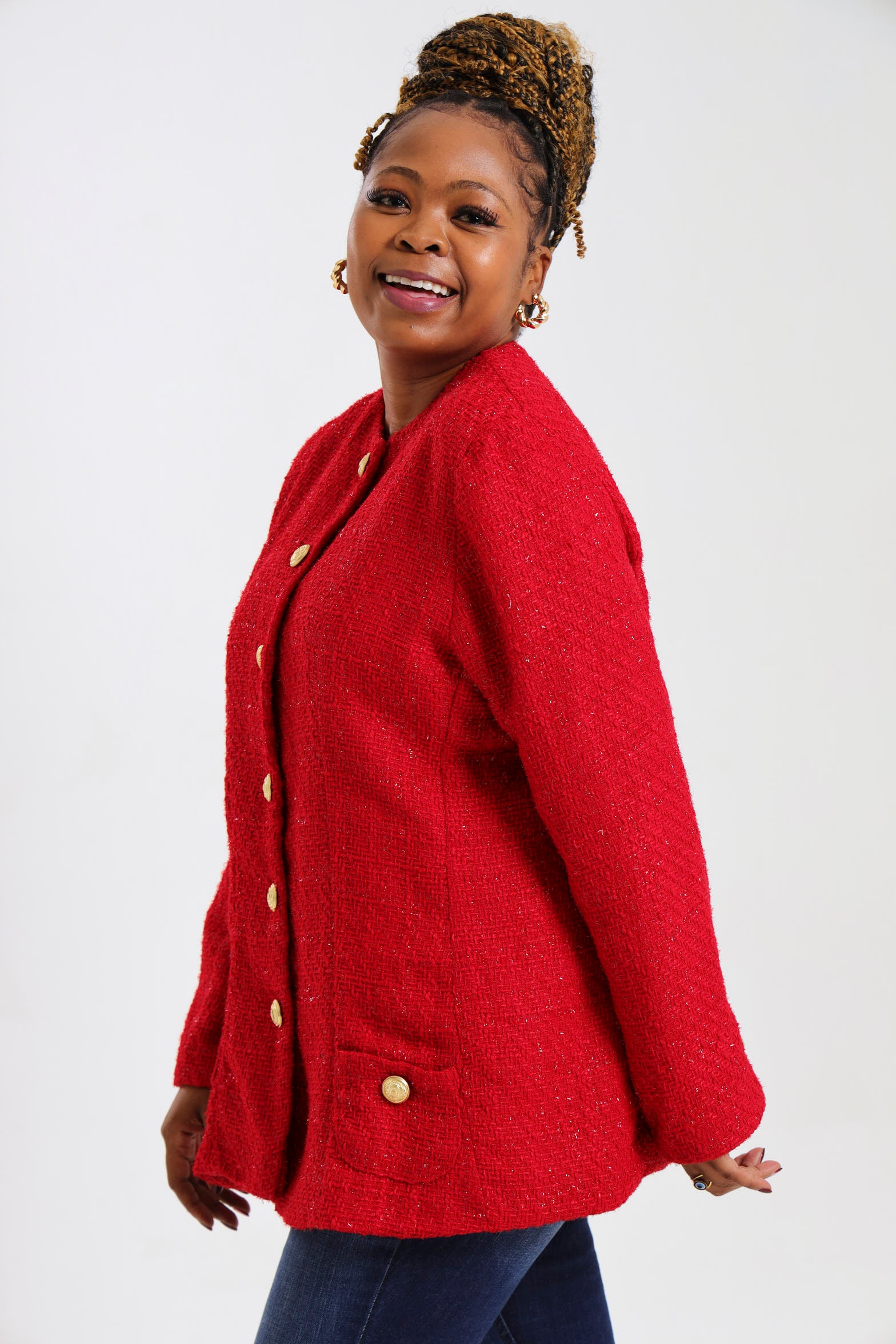 Star Jacket- Red