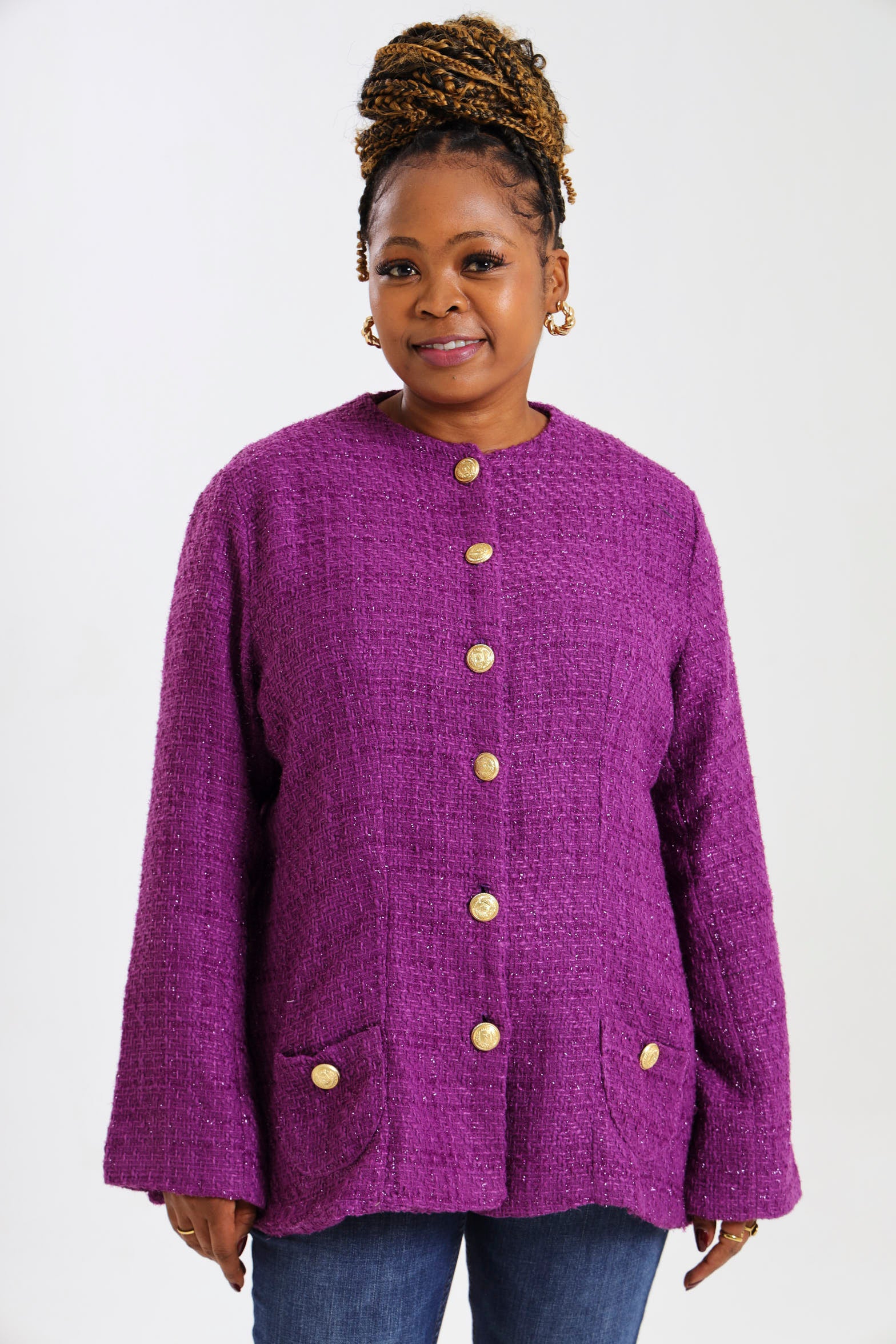 Star Jacket- Purple