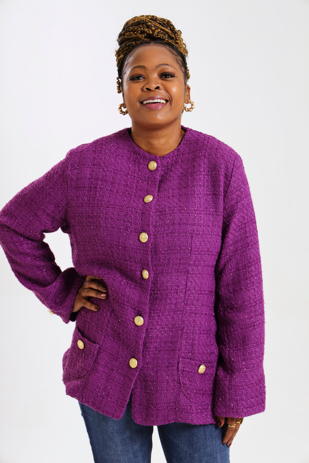 Star Jacket- Purple