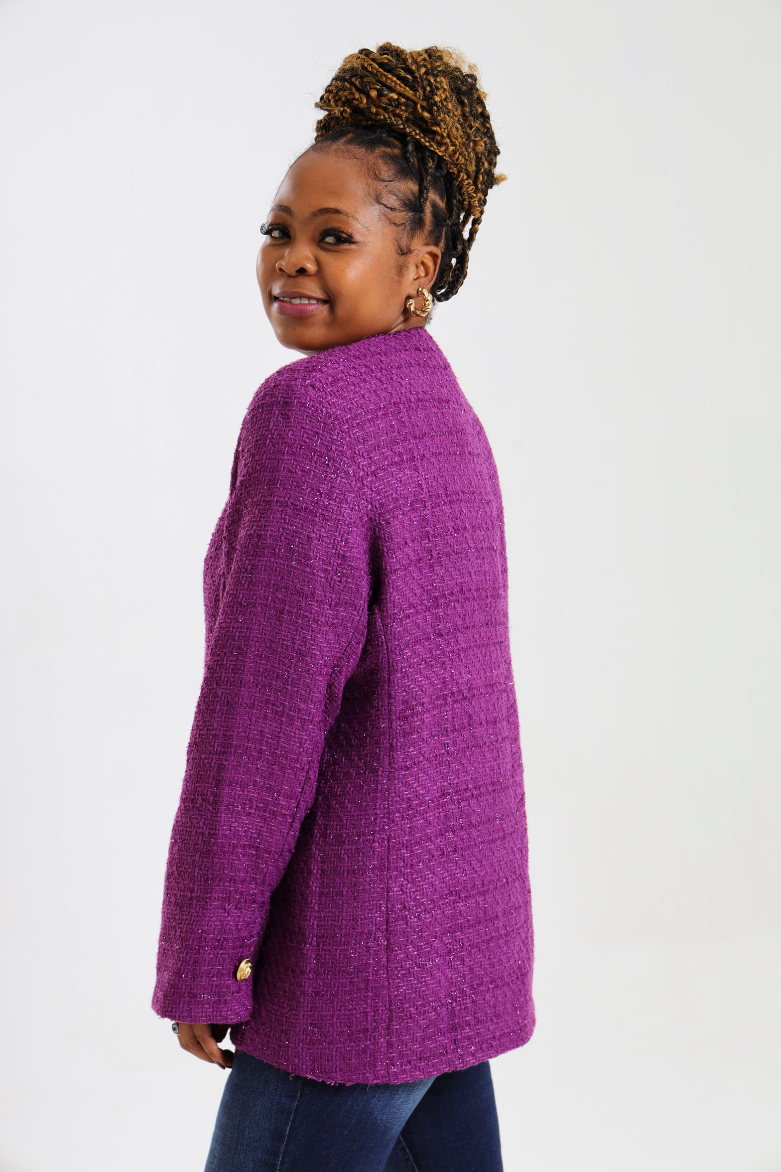 Star Jacket- Purple