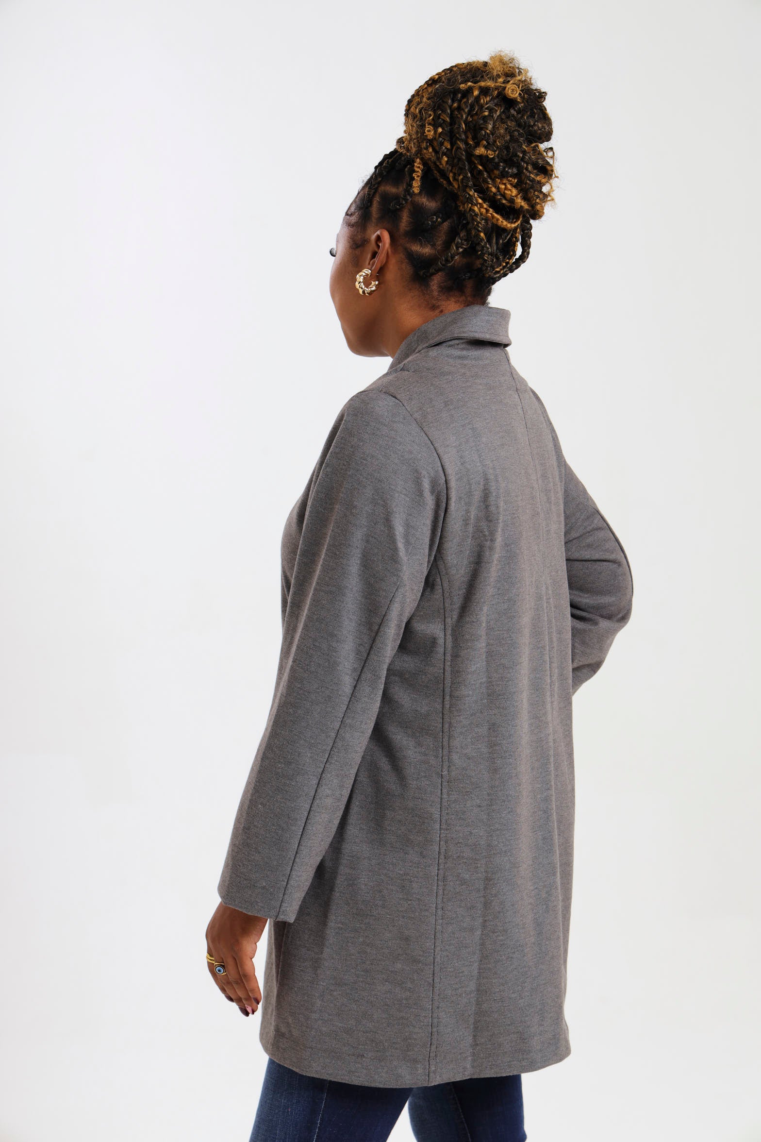 Car Coat- Grey
