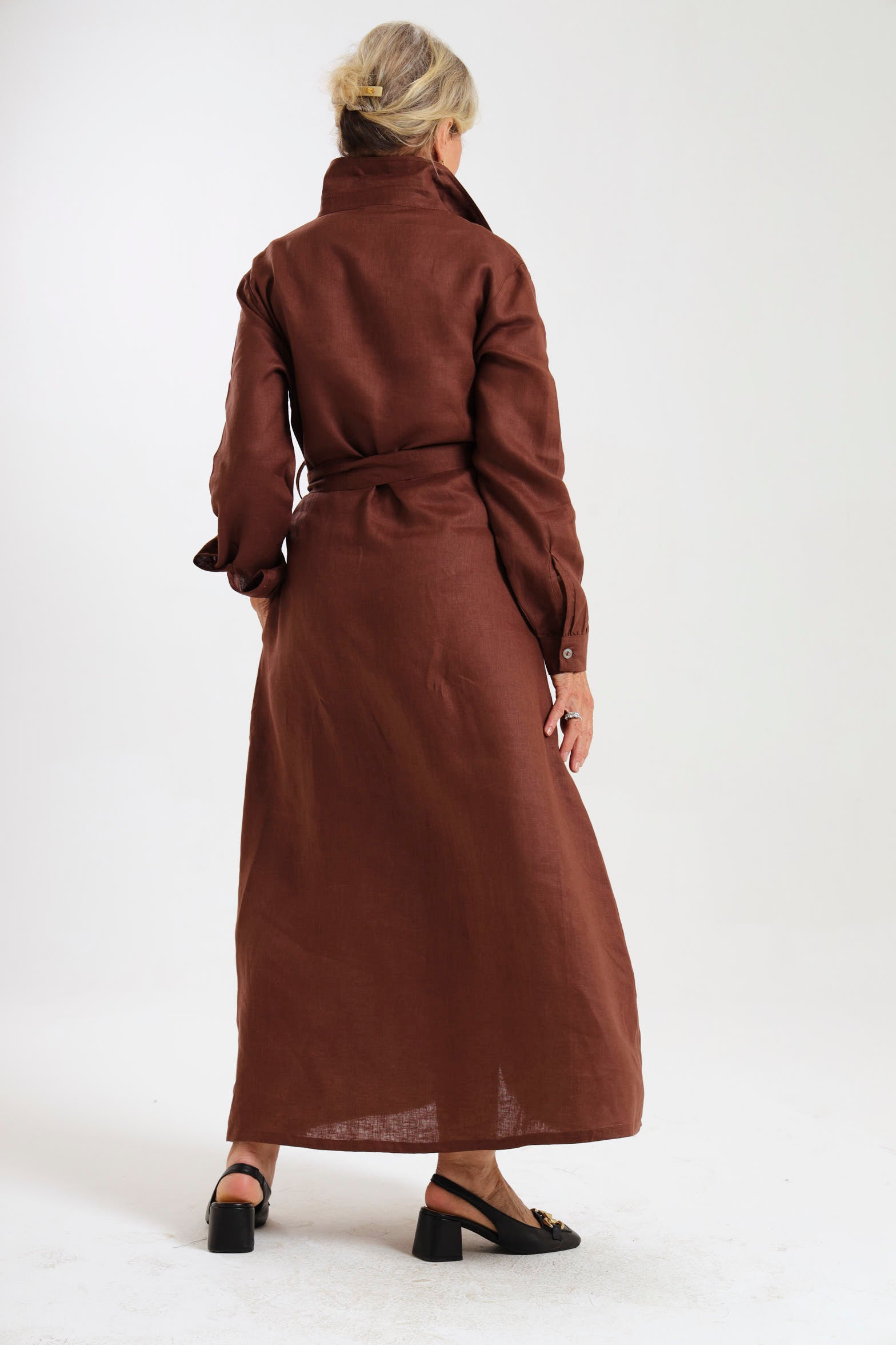 Winter Shirt-Waister- Choc