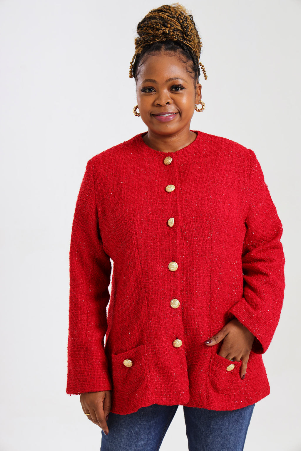 Star Jacket- Red