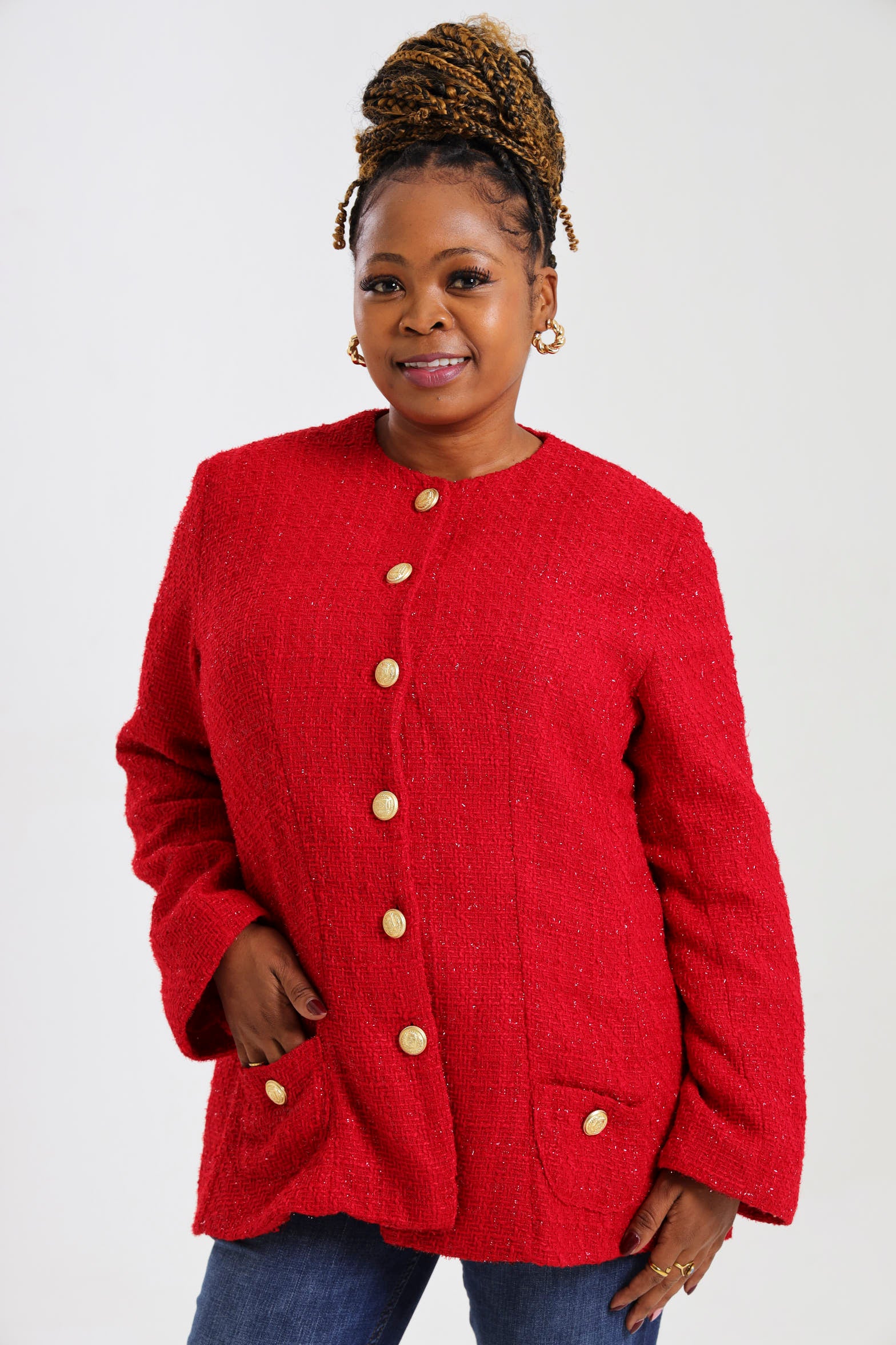 Star Jacket- Red