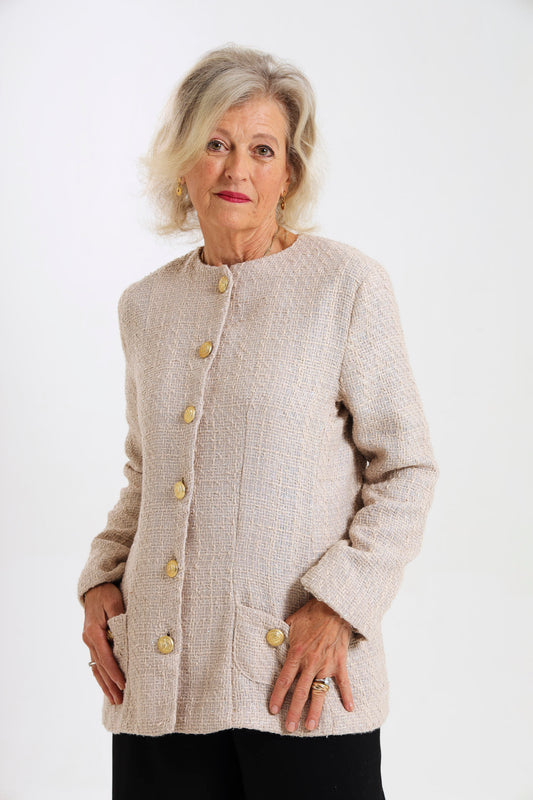 Star Jacket: Cream