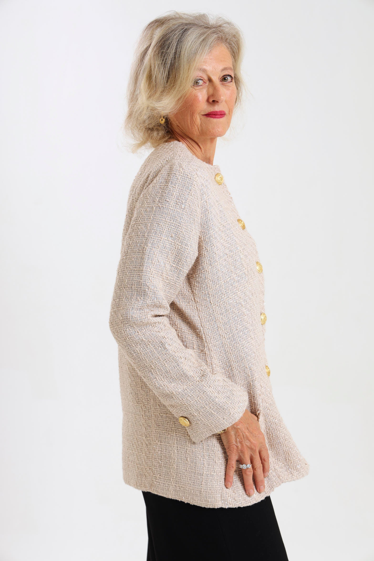 Star Jacket- Cream