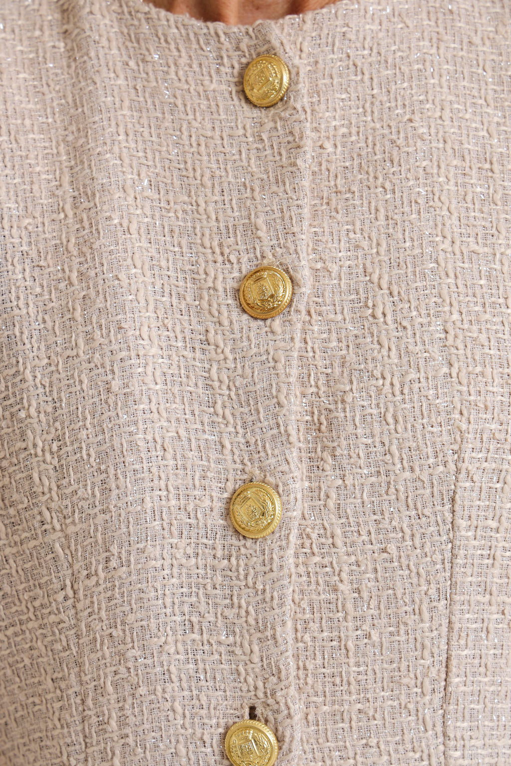 Star Jacket- Cream