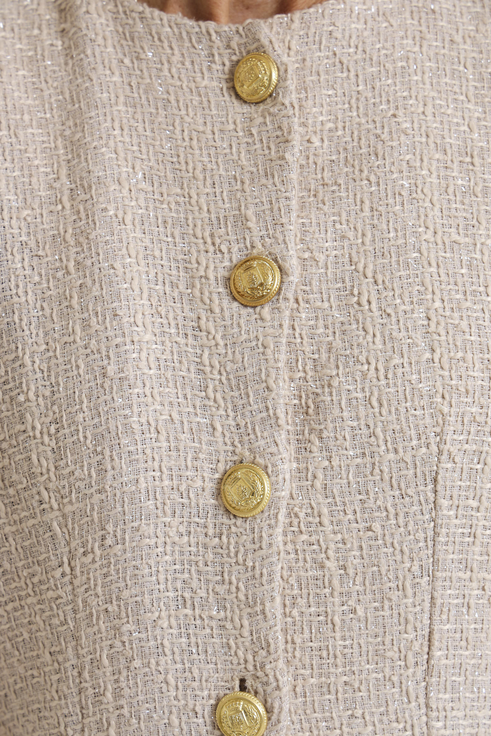 Star Jacket- Cream