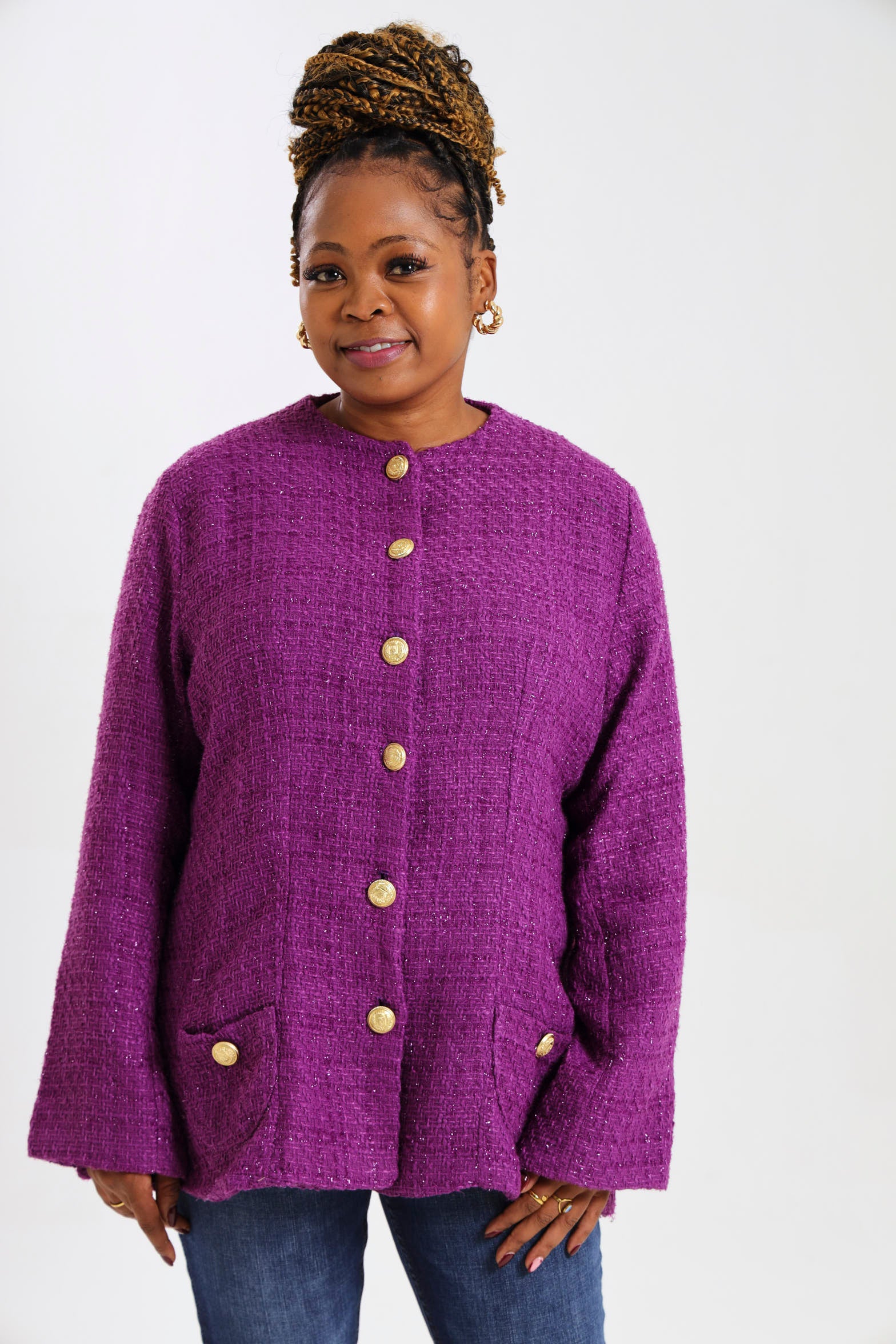 Star Jacket- Purple