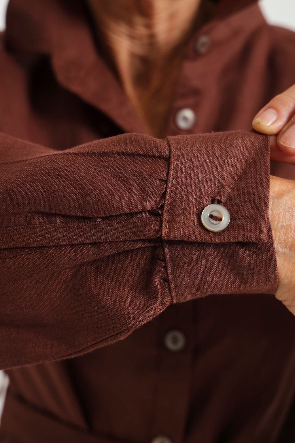 Winter Shirt-Waister- Choc