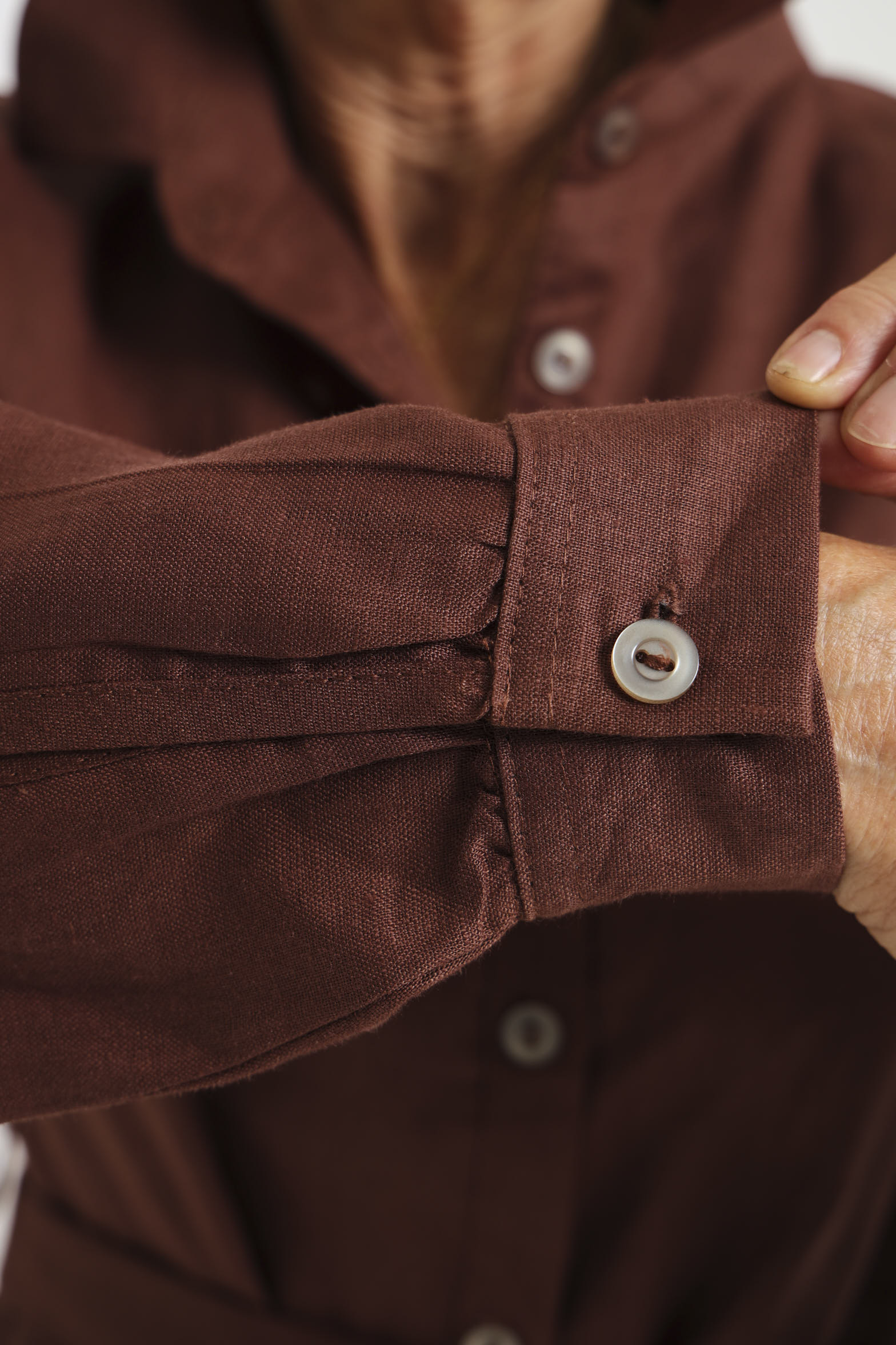 Winter Shirt-Waister- Choc