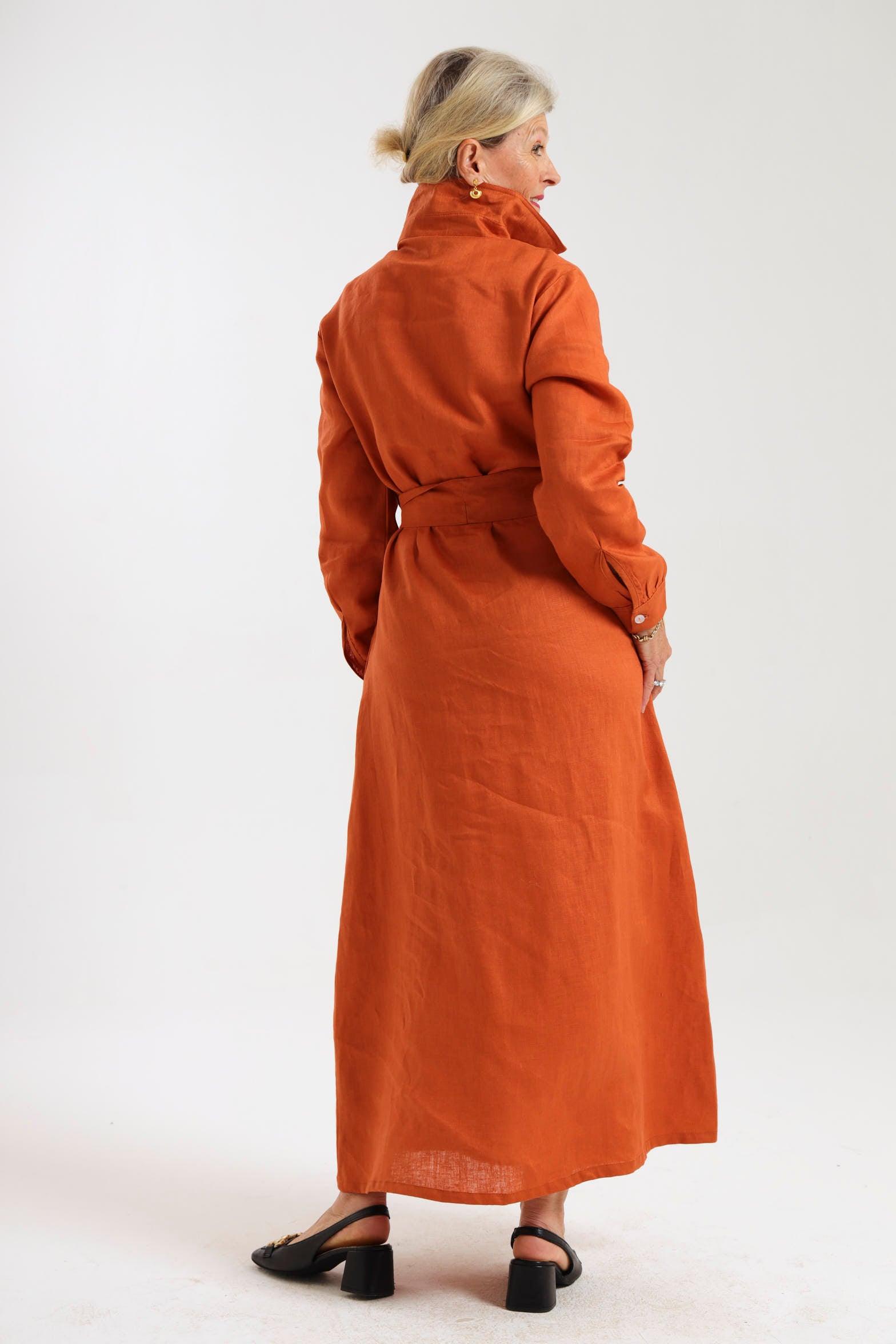 Winter Shirt-Waister- Rust