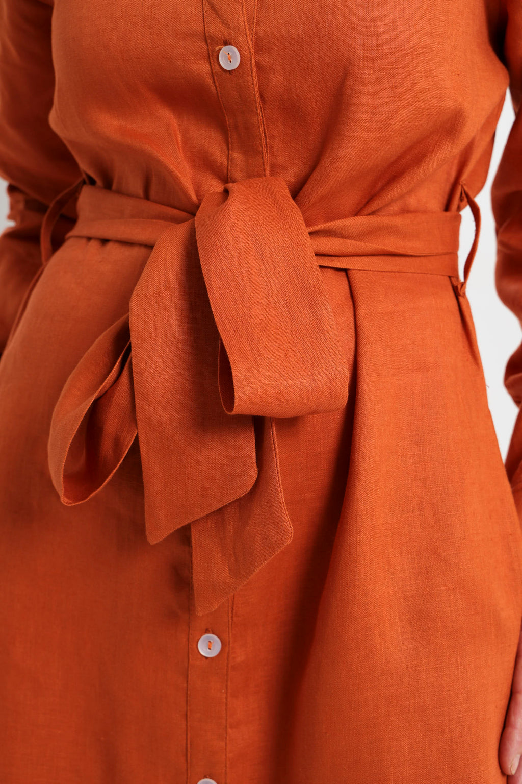 Winter Shirt-Waister- Rust