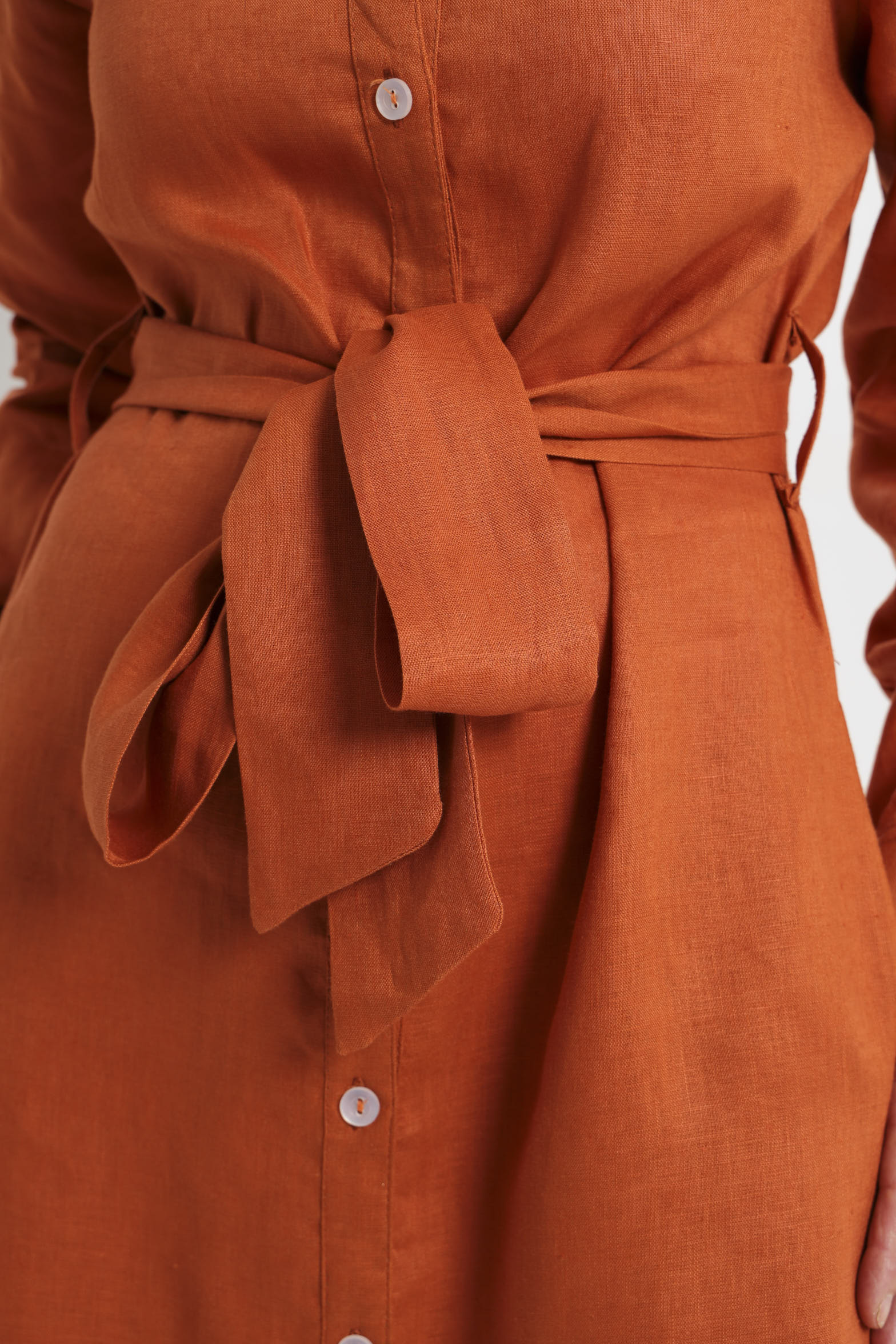 Winter Shirt-Waister- Rust