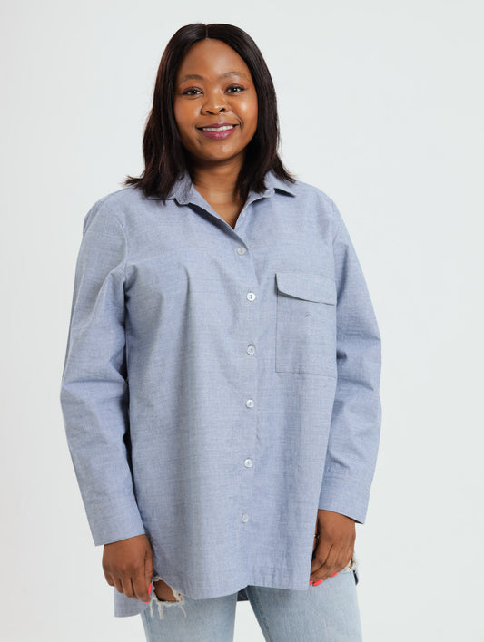 Syringa Shirt- Chambray