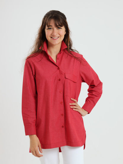 Syringa Shirt- Red