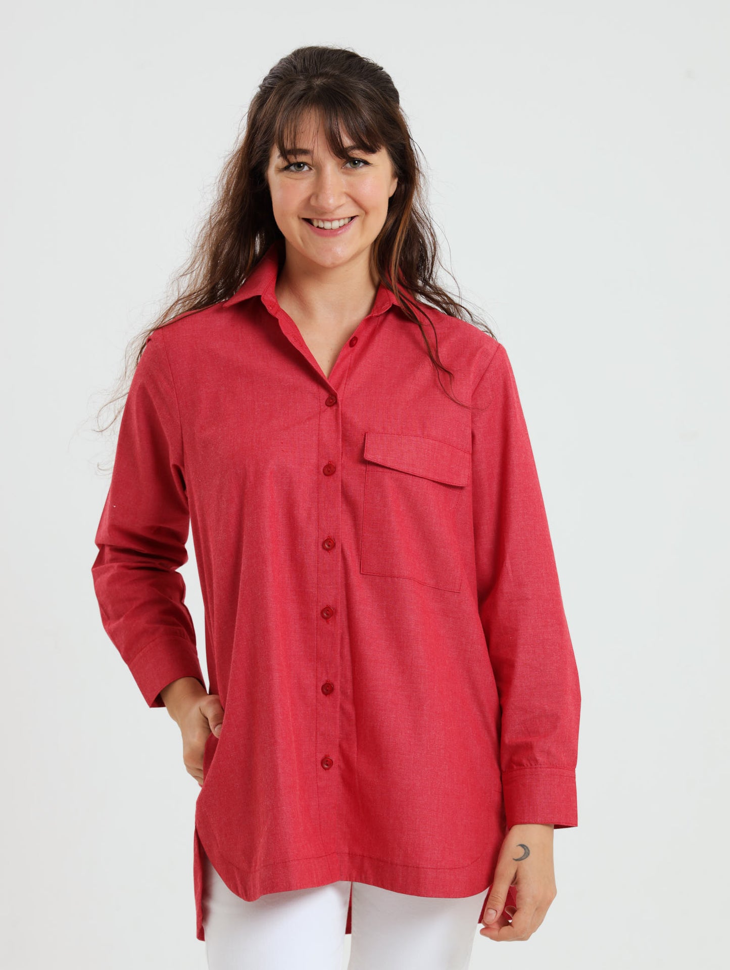 Syringa Shirt- Red