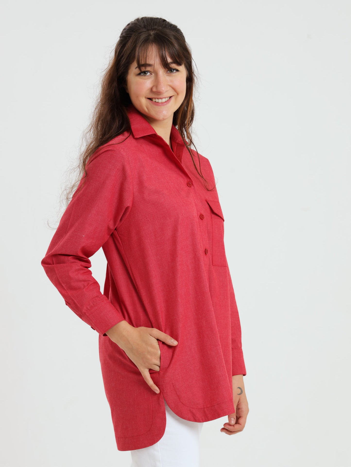 Syringa Shirt- Red