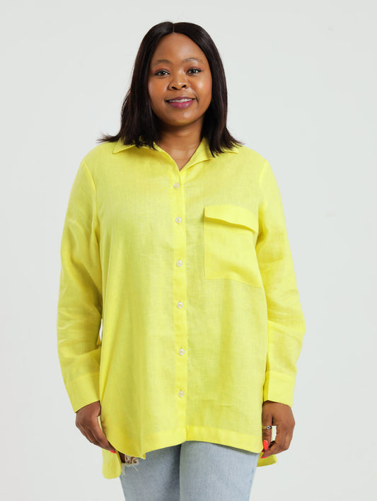 Syringa Shirt- Lemon