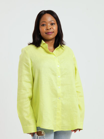 Classic Shirt- Lime