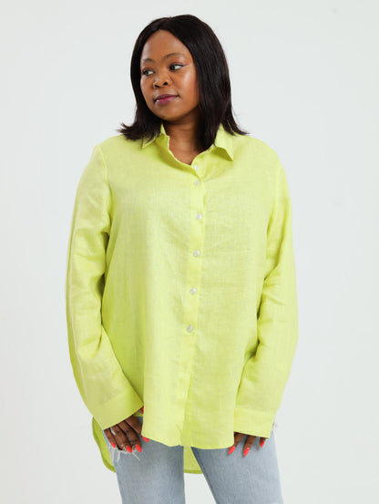 Classic Shirt- Lime