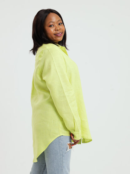 Classic Shirt- Lime