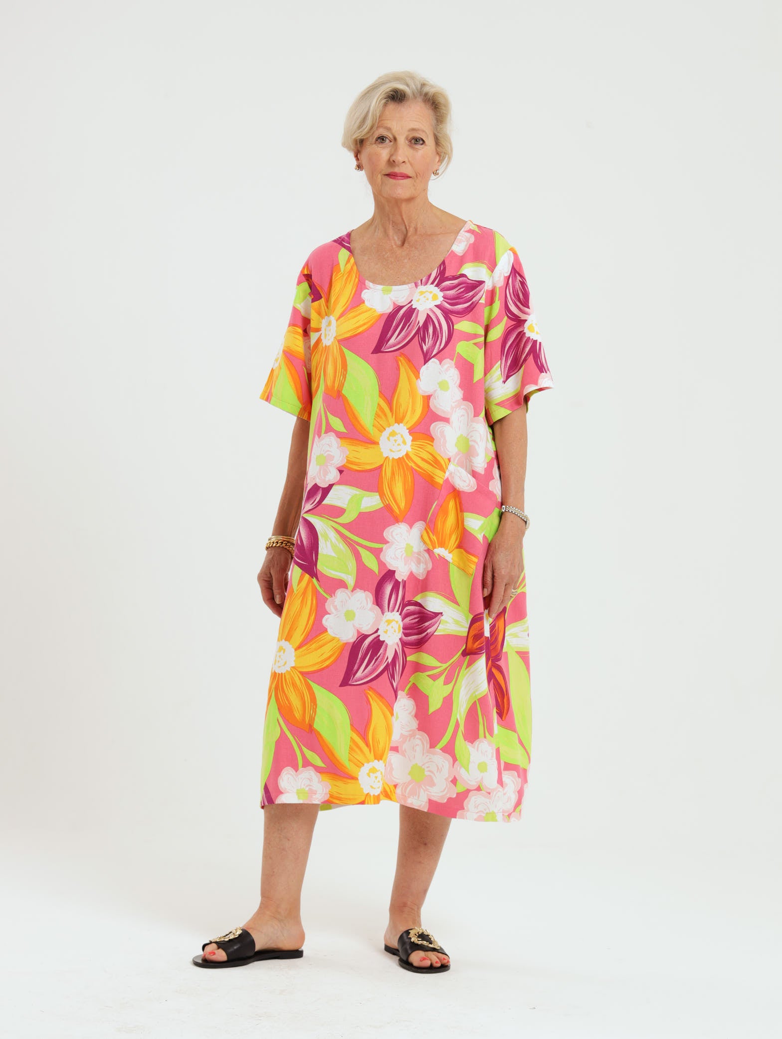 Iris Dress- Pink