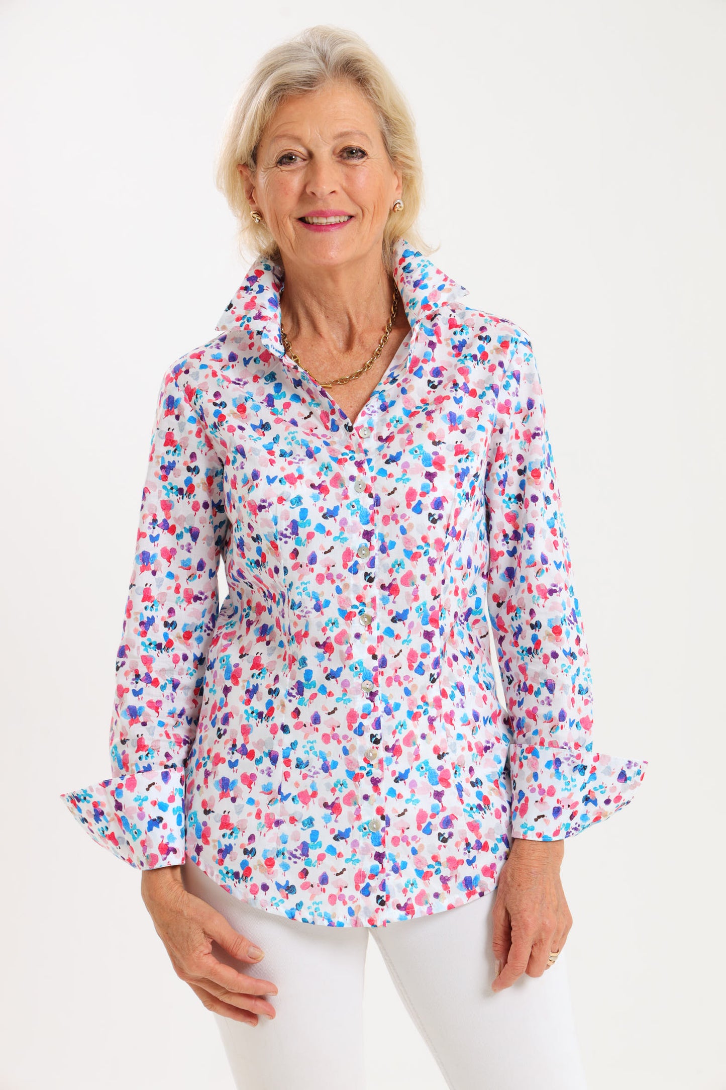 Hibiscus Shirt: Smudge