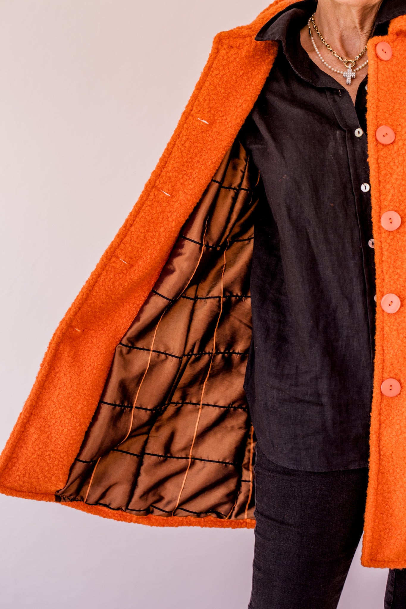 Car Coat- Orange