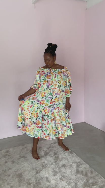 Baobab Dress- Garden