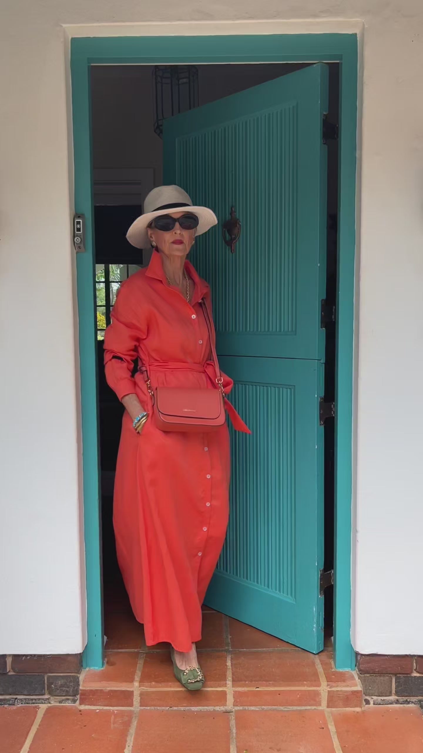 Winter Shirt-Waister- Orange