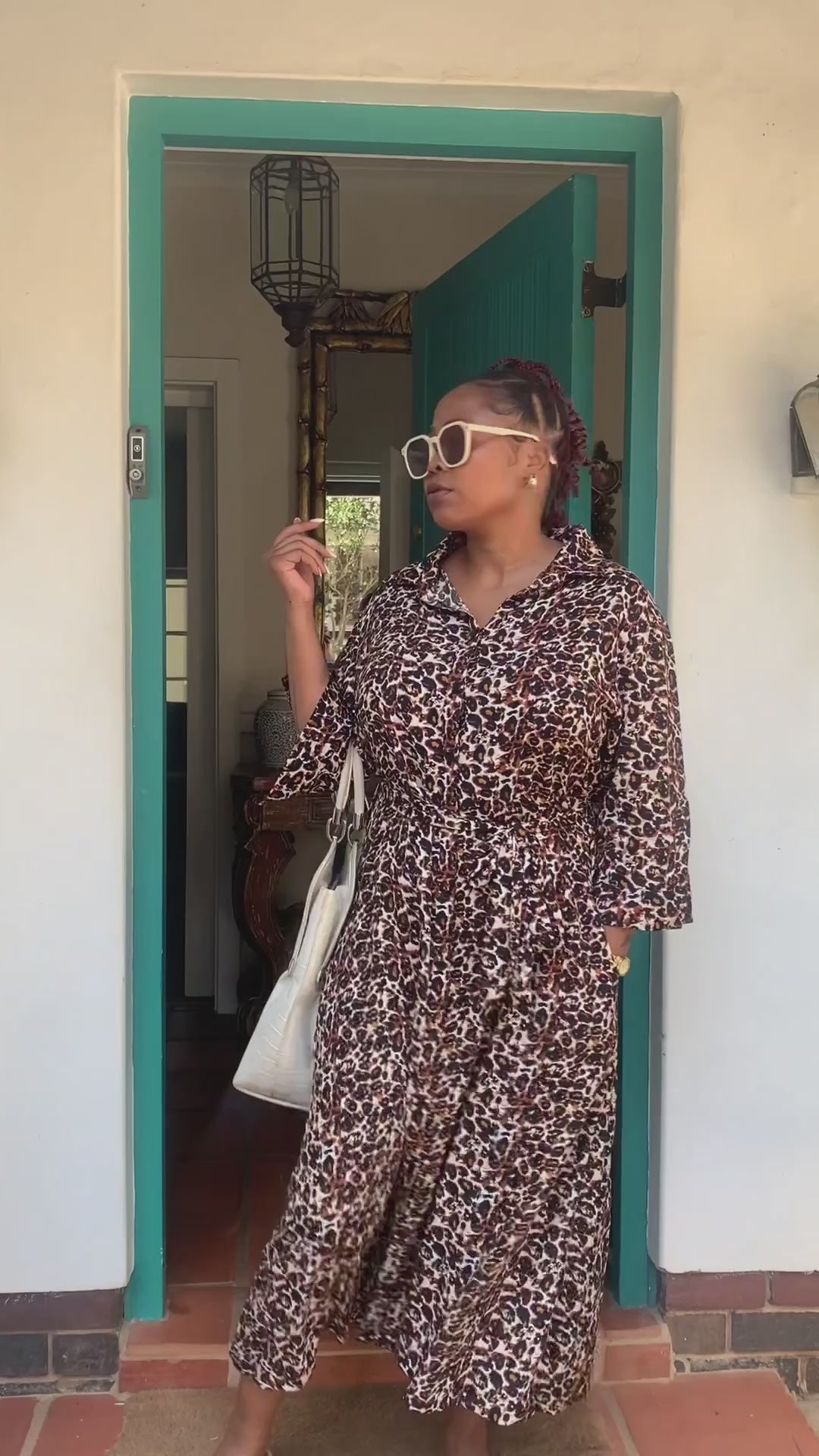 Spring Shirt-Waister- Leopard