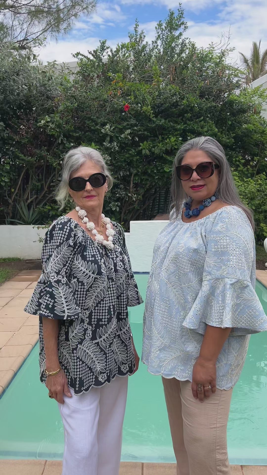 Oleander Shirt- Blue