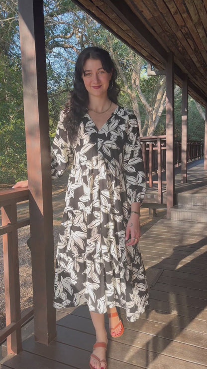 Poppy Dress- Botanic