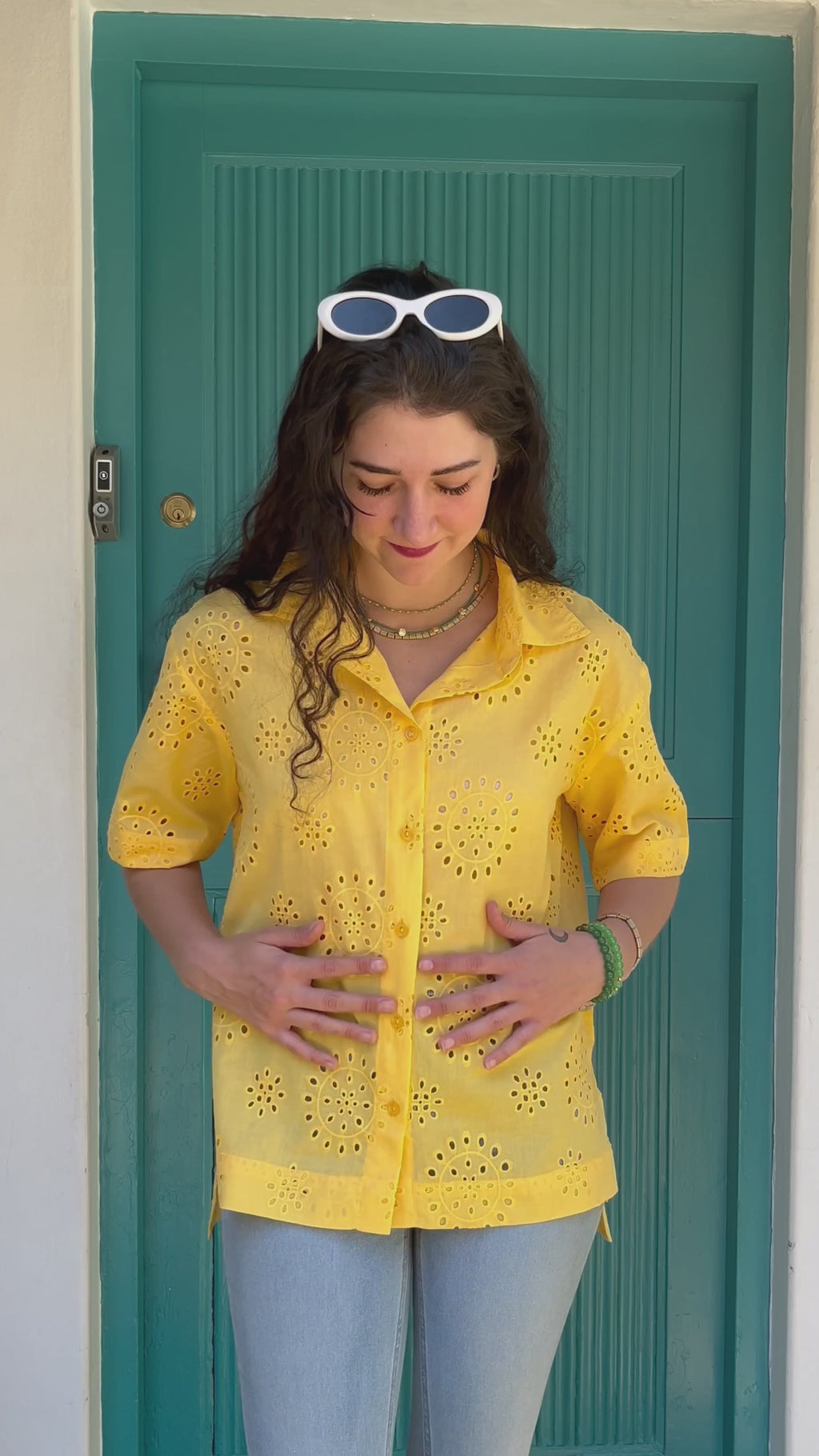 Classic Shirt (short)- Yellow