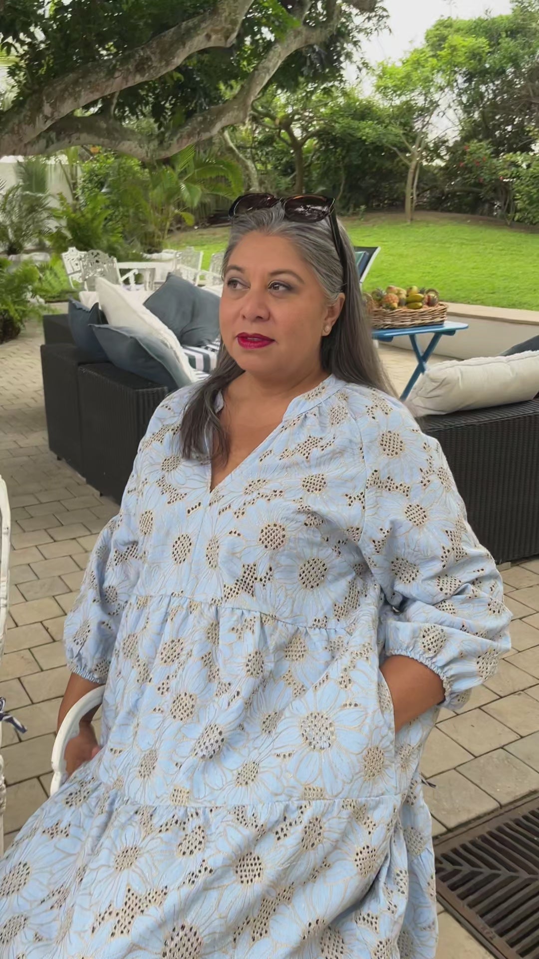 Poppy Dress- Anglaise