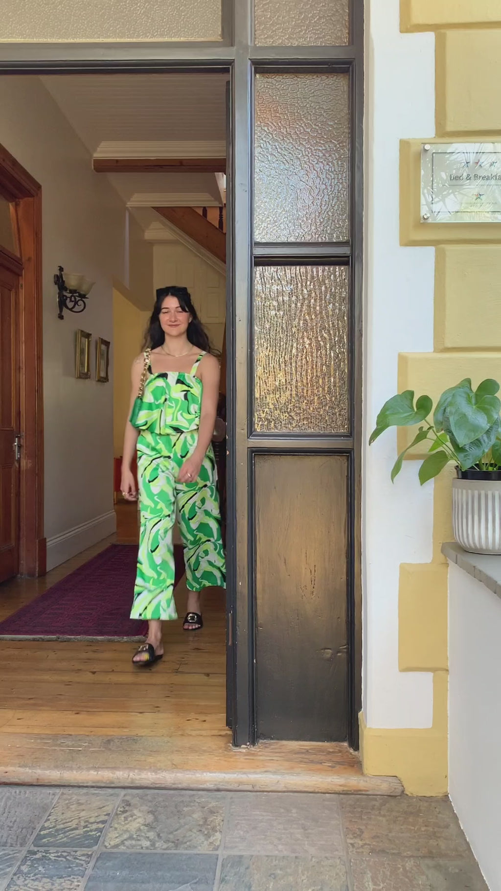 Juniper Jumpsuit: Green