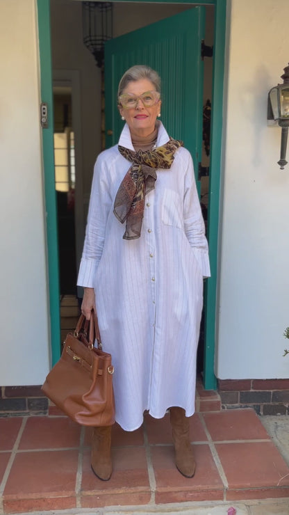 River Indigo Dress- Winter