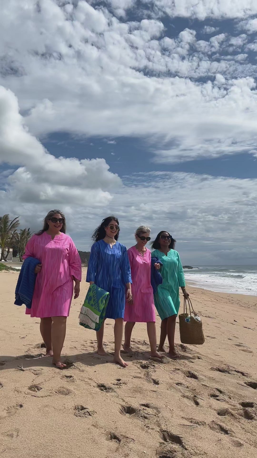 Bamboo Tunic- Beach Blue