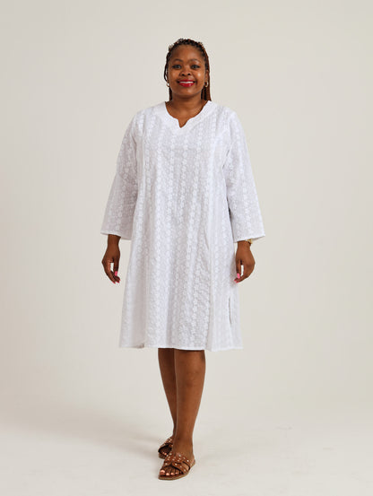 Bamboo Tunic: White