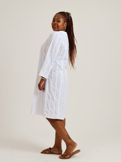 Bamboo Tunic: White